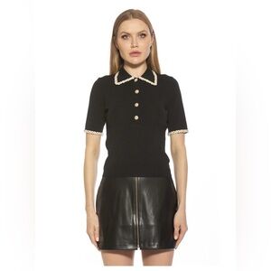 Alexia Admor Black Top Size M